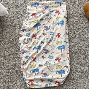 Justice League changing pad cover